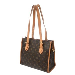 Louis Vuitton Canvas Popincourt Brown Monogram Handbag
